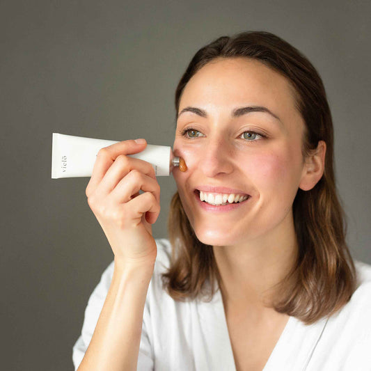 Biologische gezichtsscrub