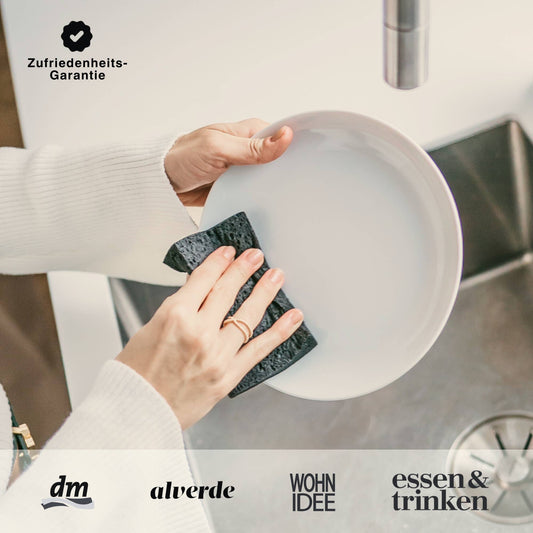 Pop-Up Spons (set van 2) - Natuurlijke reinigingsspons