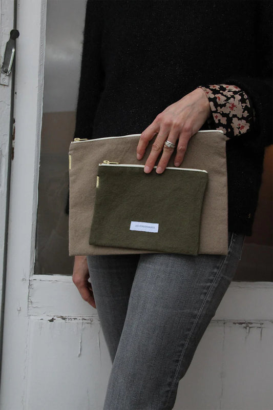 Capre Green Organisch Katoenen Canvas Etui