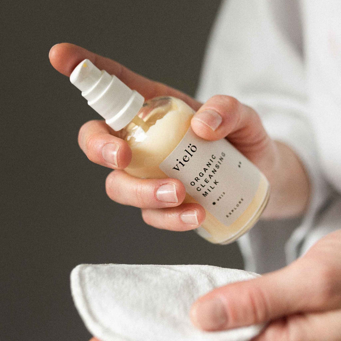 Biologische reinigingsmelk