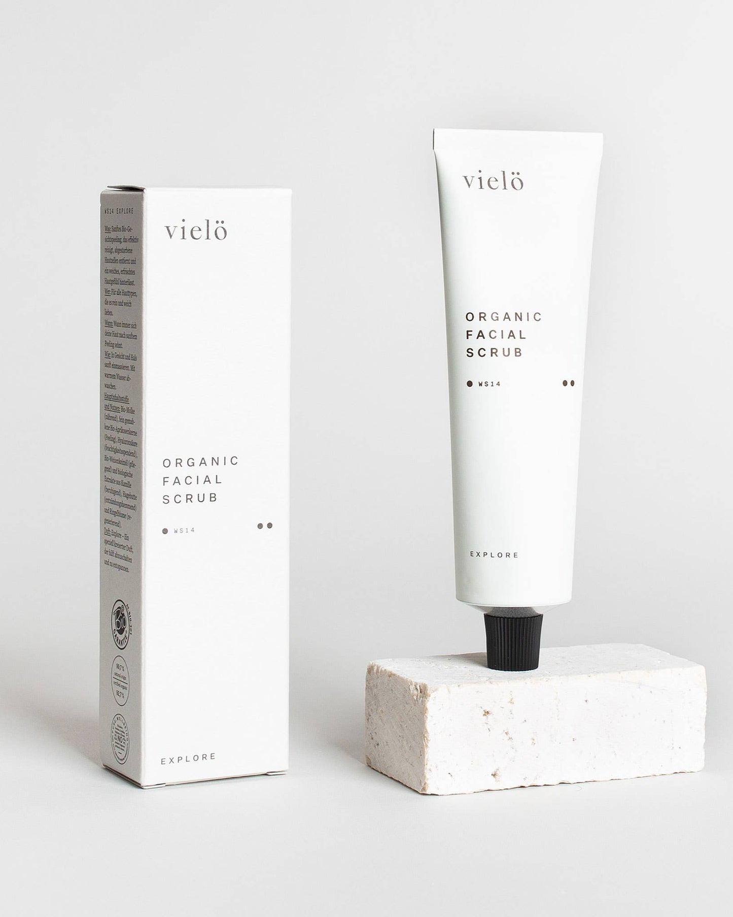 Biologische gezichtsscrub